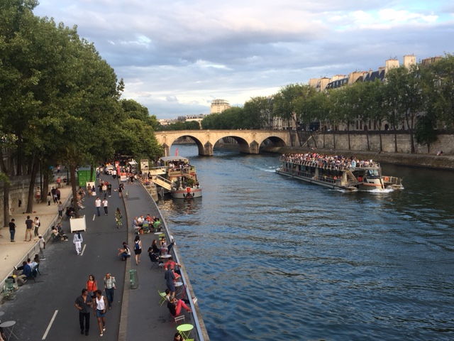 Board a bateau-mouche for lunch, a romantic dinner, or guided tour